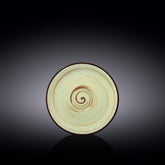 Wilmax Porzellan Untertasse, 15 cm, Spiral Pistachio Kollektion, WL-669136/B